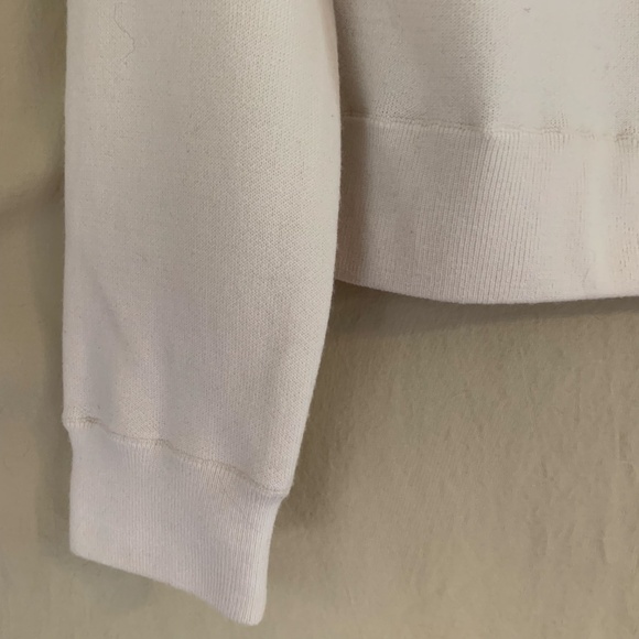 Alice + Olivia cream sweater with pearl accented neckline - Picture 3 of 6